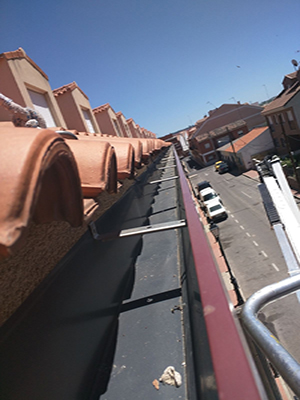 Tejado en Madrid